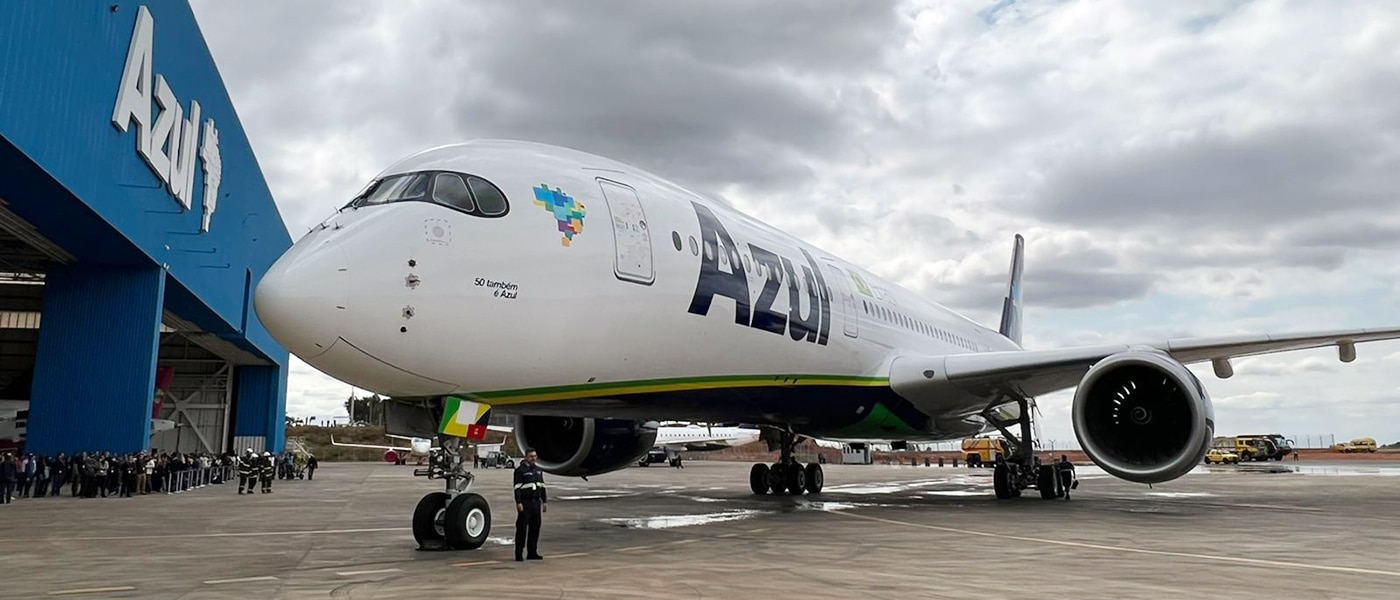 Chega Ao Brasil O Primeiro Airbus A350 Da Azul Revista Azul
